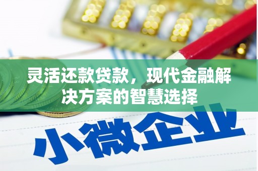 秦州灵活还款贷款，现代金融解决方案的智慧选择