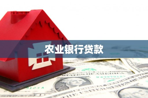 秦州农业银行贷款