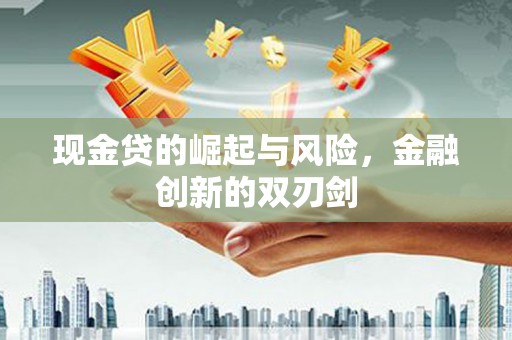 秦州现金贷的崛起与风险，金融创新的双刃剑