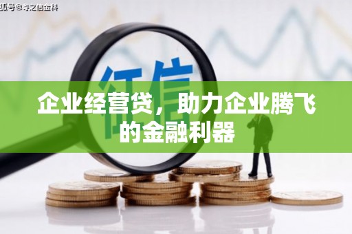 秦州企业经营贷，助力企业腾飞的金融利器