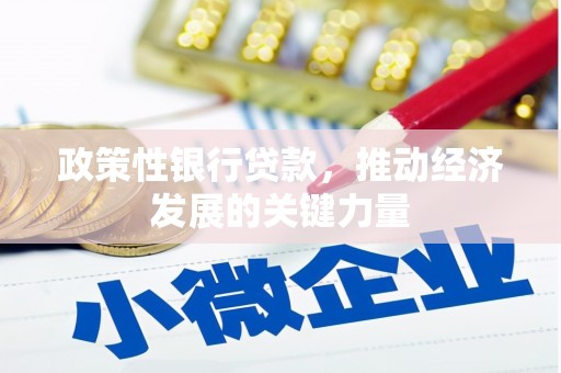 秦州政策性银行贷款，推动经济发展的关键力量
